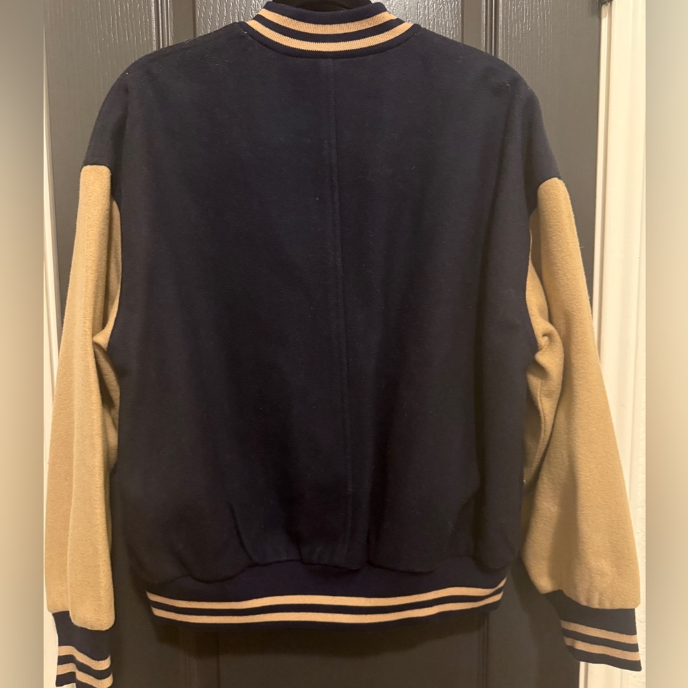 Free People Home Run Varsity Jacket | XS | NWOT - Picture 7 of 7